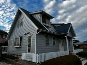 鳥取県米子市にて築30年住宅の外壁・屋根フルメンテナンス＋補強工事の施工後写真