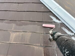 鳥取県米子市にて板金工事に伴う屋根壁の塗装メンテナンス