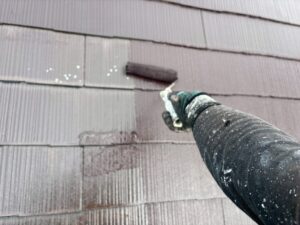 鳥取県米子市にて板金工事に伴う屋根壁の塗装メンテナンス