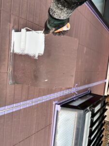 鳥取県米子市にて板金工事に伴う屋根壁の塗装メンテナンス