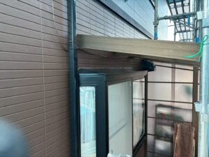 鳥取県米子市にて板金工事に伴う屋根壁の塗装メンテナンス