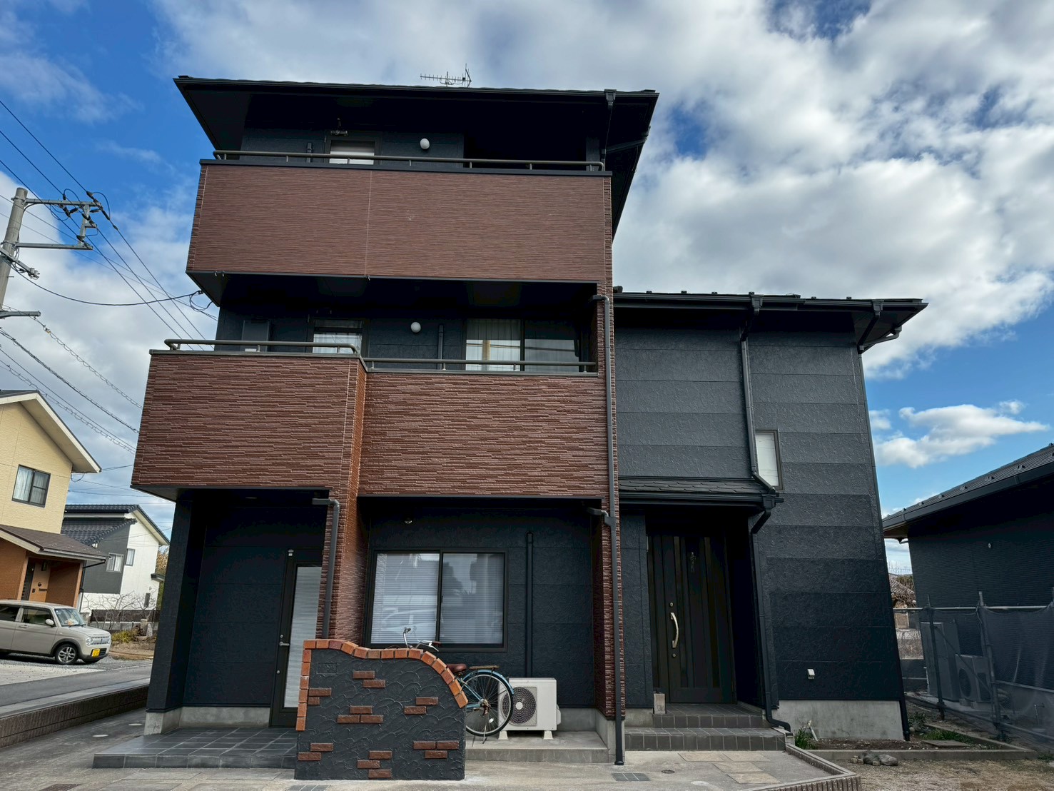 鳥取県米子市にて屋根・外壁塗装・ベランダ改修工事